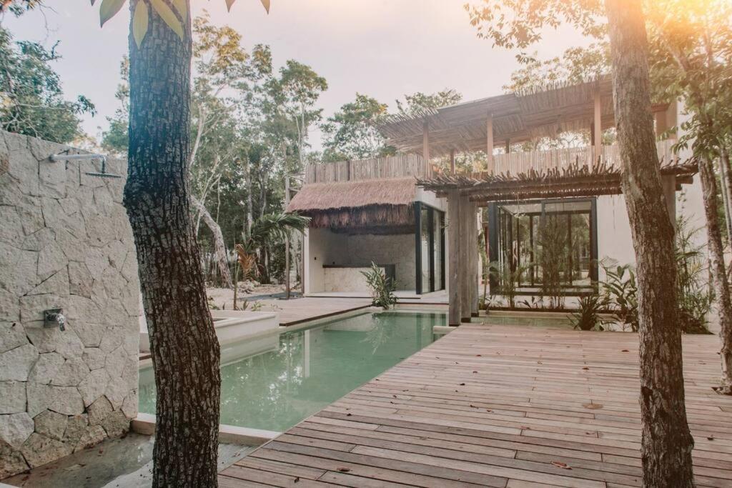 Villa Xuncari In The Heart Of The Jungle Tulum Zewnętrze zdjęcie