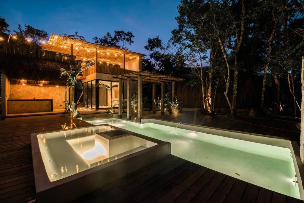 Villa Xuncari In The Heart Of The Jungle Tulum Zewnętrze zdjęcie