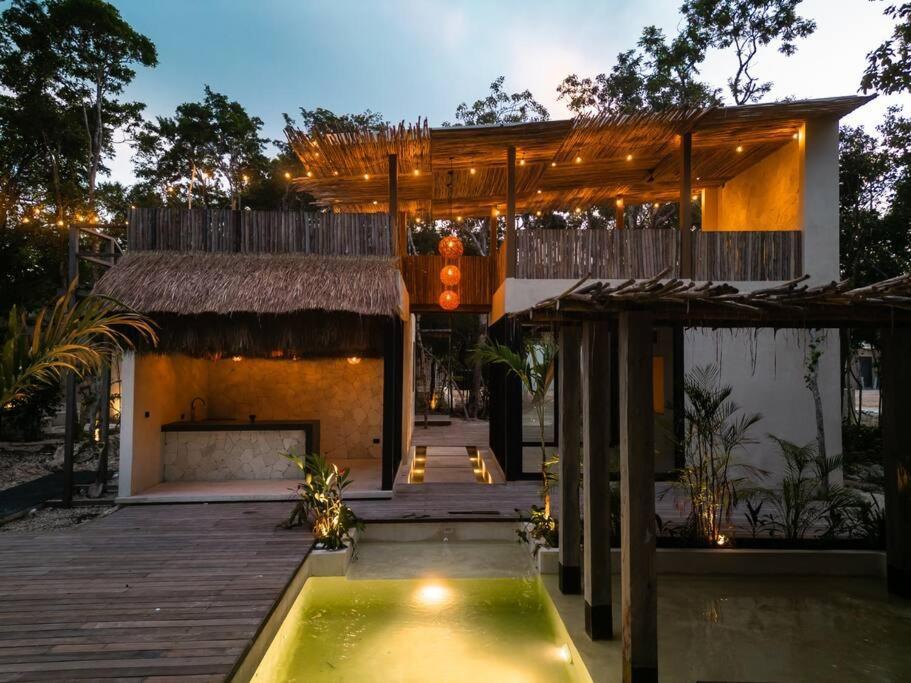 Villa Xuncari In The Heart Of The Jungle Tulum Zewnętrze zdjęcie