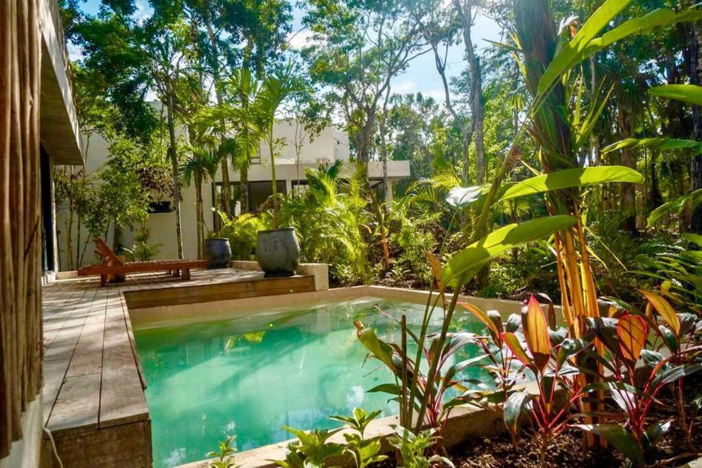 Villa Xuncari In The Heart Of The Jungle Tulum Zewnętrze zdjęcie