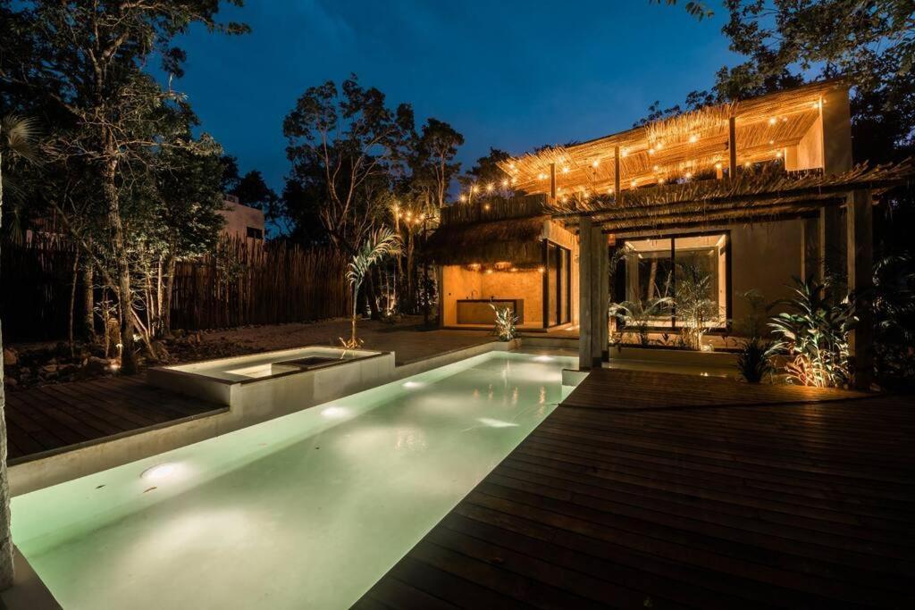 Villa Xuncari In The Heart Of The Jungle Tulum Zewnętrze zdjęcie