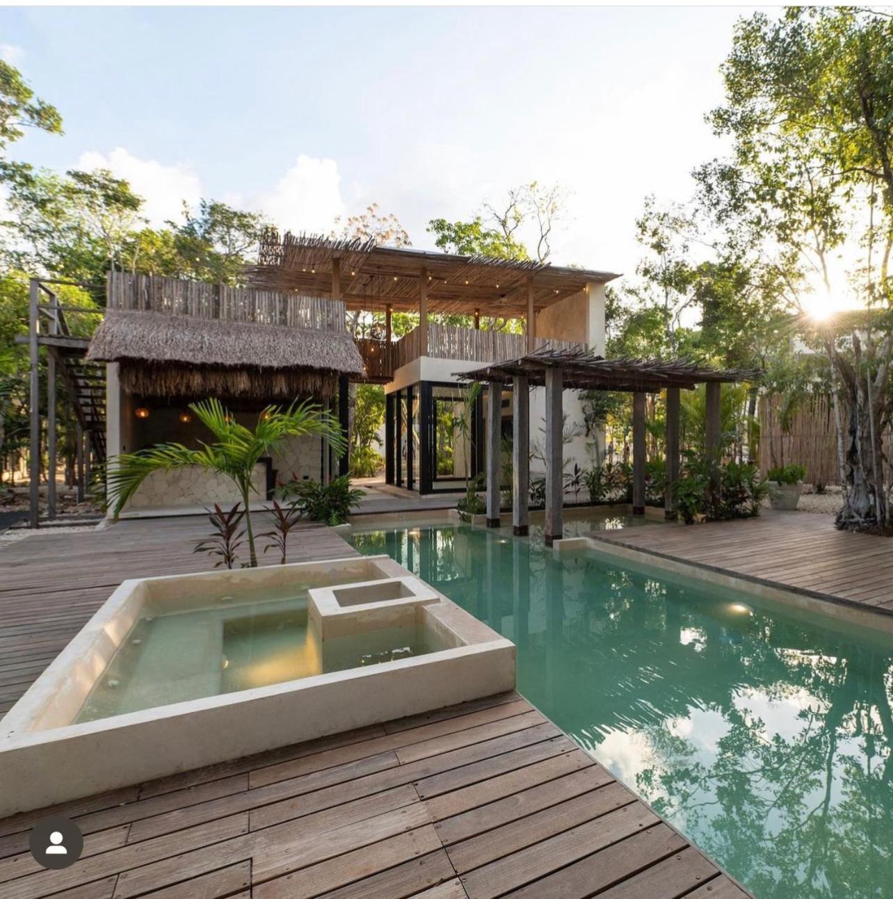Villa Xuncari In The Heart Of The Jungle Tulum Zewnętrze zdjęcie